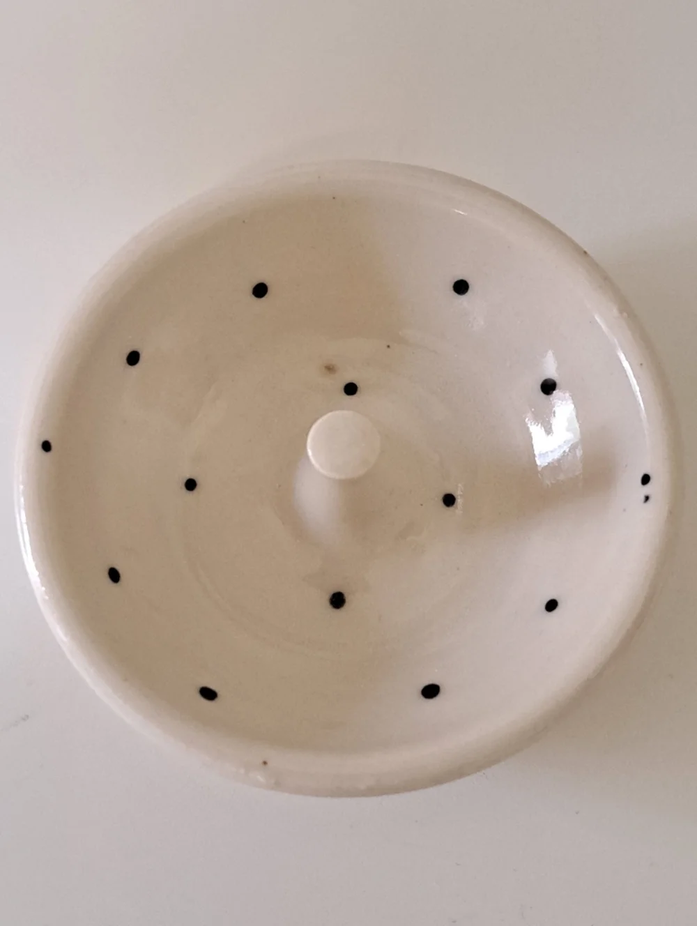 Studio Art Pottery Ring Holder Jewelry Dish Handmade
